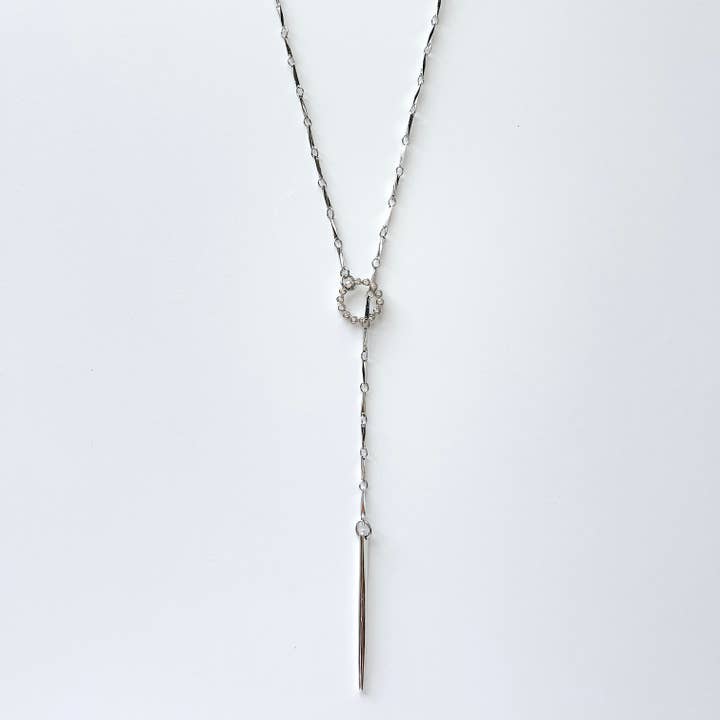 Collar Fashion Spike Lariat para venta al por mayor de S&A Fashions