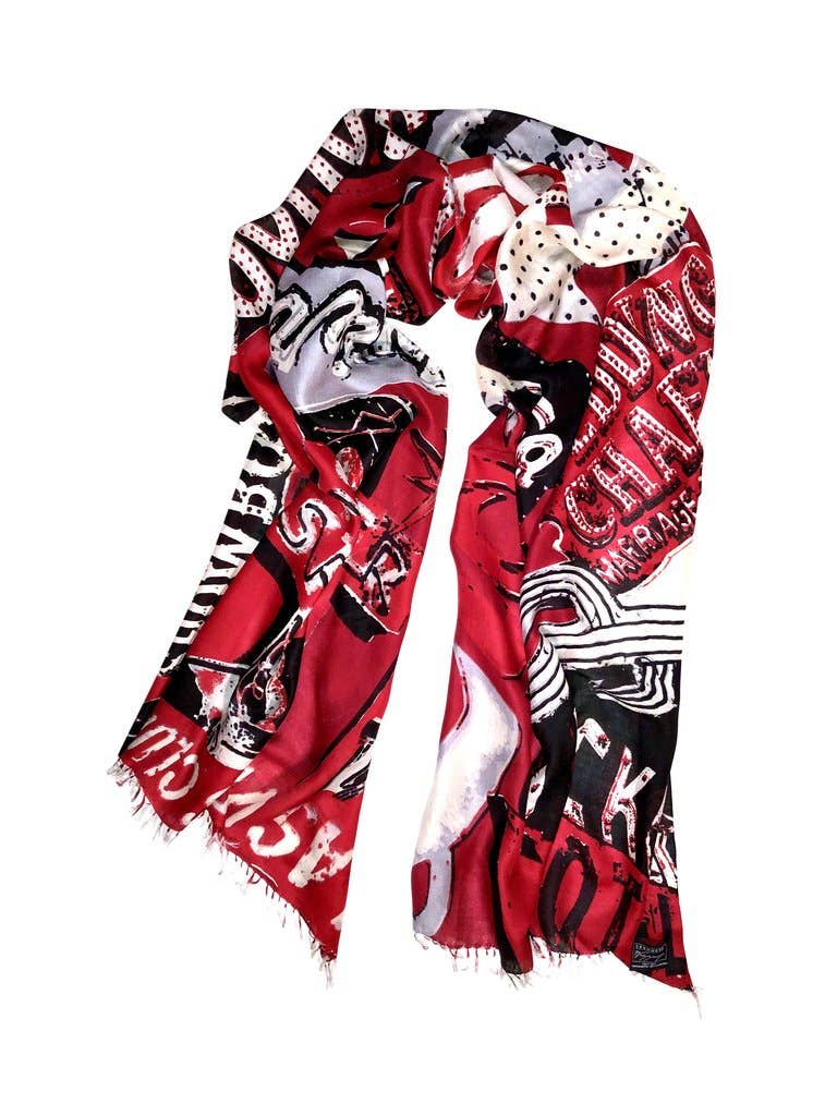 Cashmere Wrappings - Wholesale Scarf - Women's - Vintage Vegas Silk2