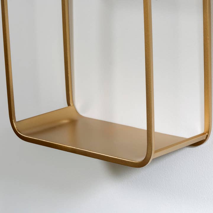 Tripar International - Wholesale Wall Mounted Shelf - Square Cube Wall Shelves - Set of 3 - Metal