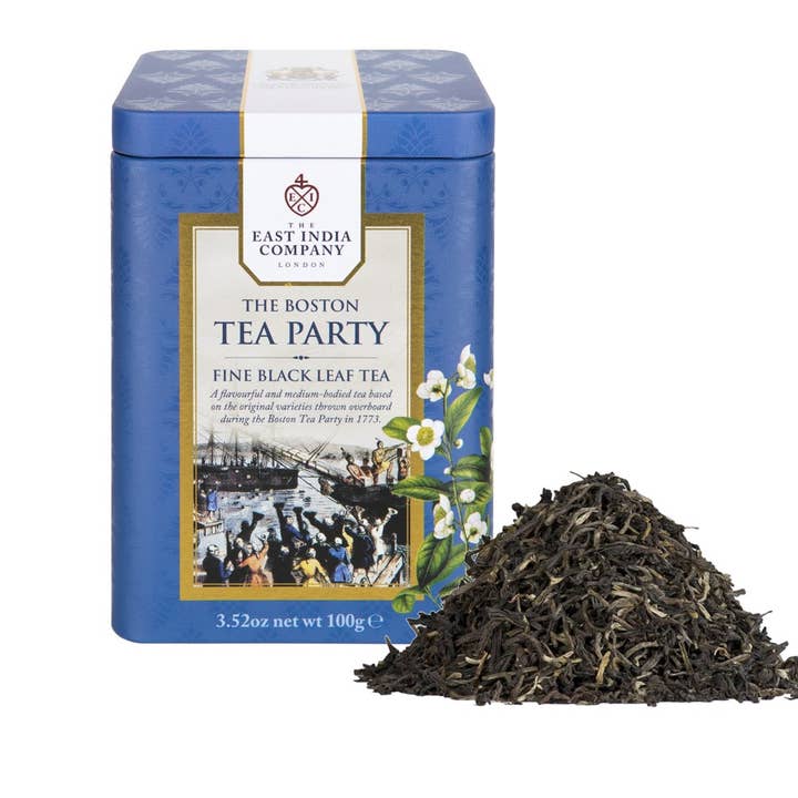 The East India Company - Wholesale Loose Tea - The Boston Tea Party Loose Leaf Black Tea Caddy 100g