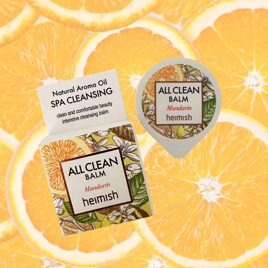 Best Beauty Group - Vente Démaquillants - HEIMISH Échantillon Blister de Baume Démaquillant Vegan Tout Propre0