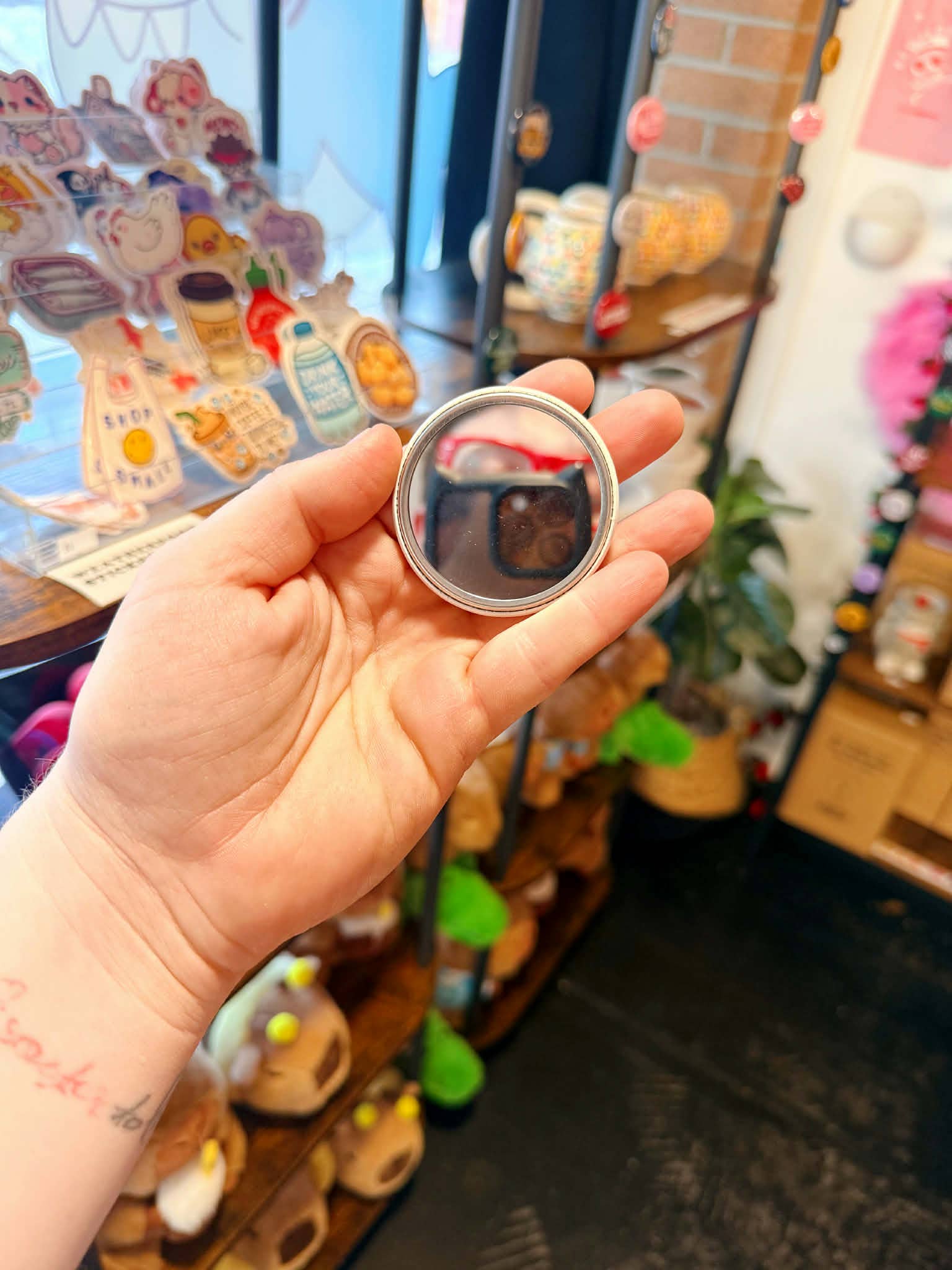 Bewilderment - Wholesale Compact Mirror - Hungry Caterpillar 2.25" Pocket Mirror3