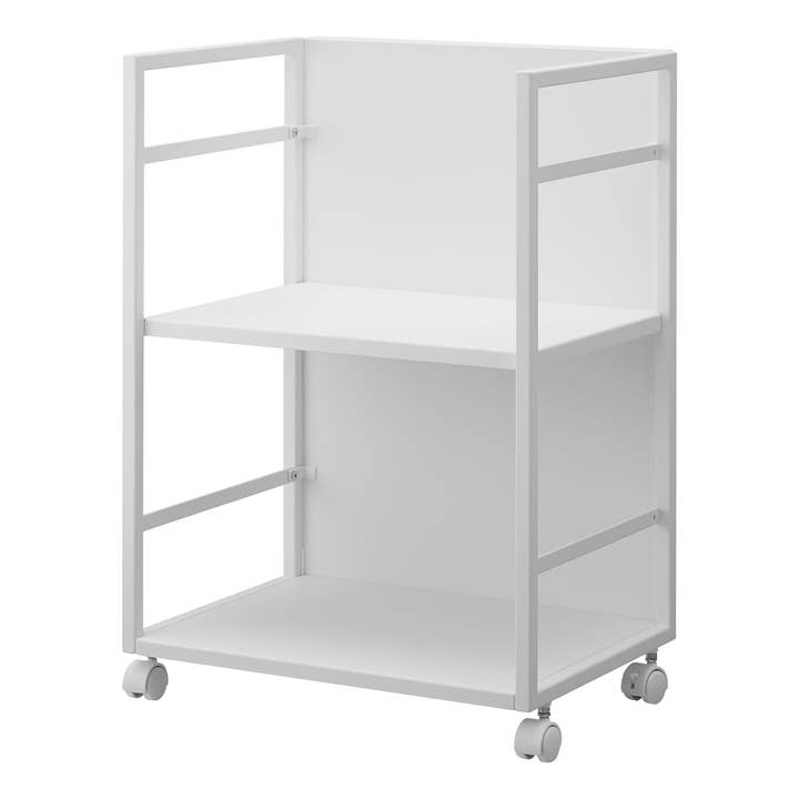 Two-Tier Hideaway Storage Cart (24" H) - Steel and other Purchase Wholesale hideaway. Free Returns & Net 60 Terms on Faire trending on Faire.