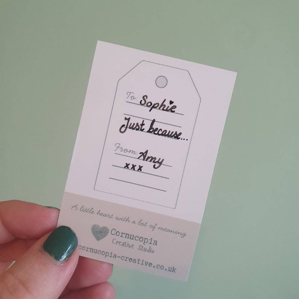 Cornucopia Creative Studio - Wholesale Christmas Decoration - Sending love this Christmas Heart Hug (Wholesale)3