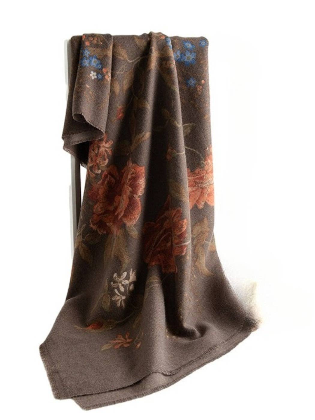 Funkyrel® Atzbranding Limited - Vente Écharpe – femme - Scarvii - Écharpe et Châle d'Hiver à Imprimé Floral Vintage0