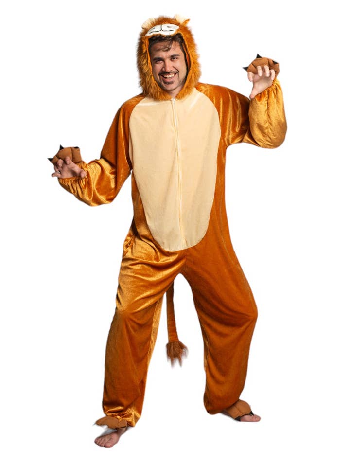 Partychimp - Wholesale Onesie - Men's - OneSie Lion - Party Costume