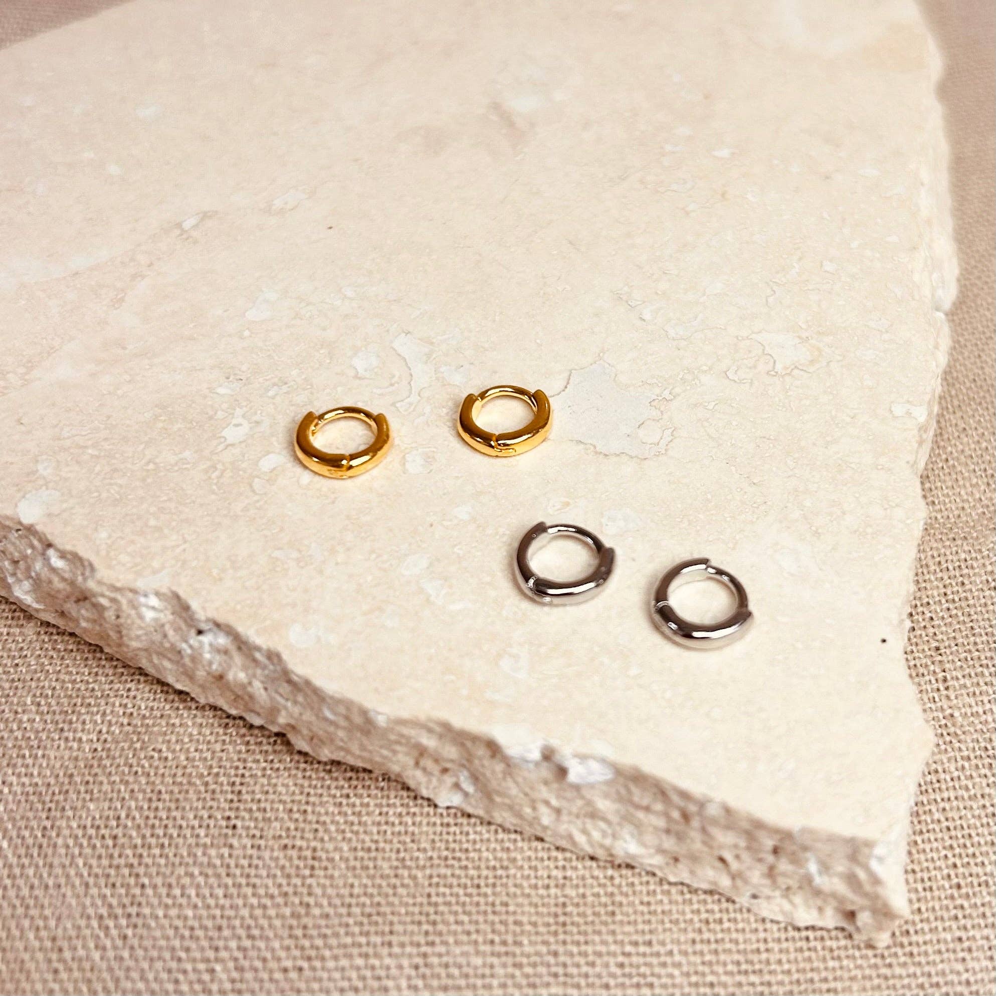 Little Nell Jewellery - Venta al por mayor Pendientes de aro - Aro Micro Helix0