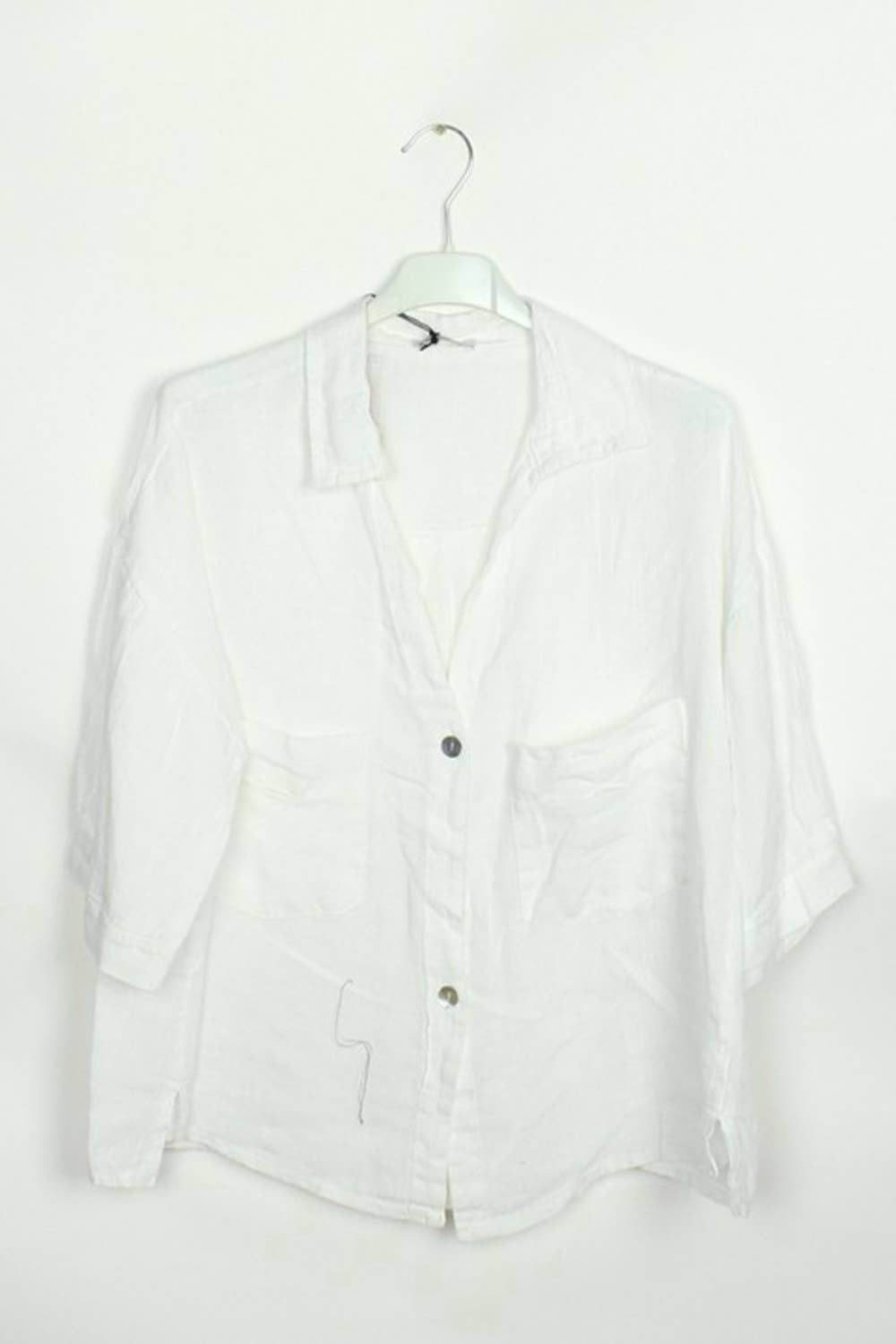 LÉA & LUC - Wholesale Button Down Shirt - Women's - 100% linen shirt REF.20174/55