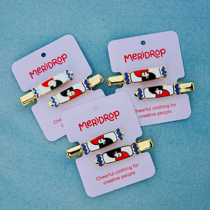 Meridrop - Wholesale Hair Accessories Set - Women's - Rabbit Candy Hair Clip Set