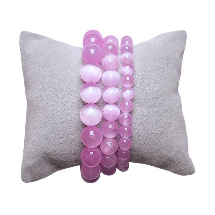 Verwarmde paarse seleniet armband kleur 7 voor wholesale door Foliesbijoux