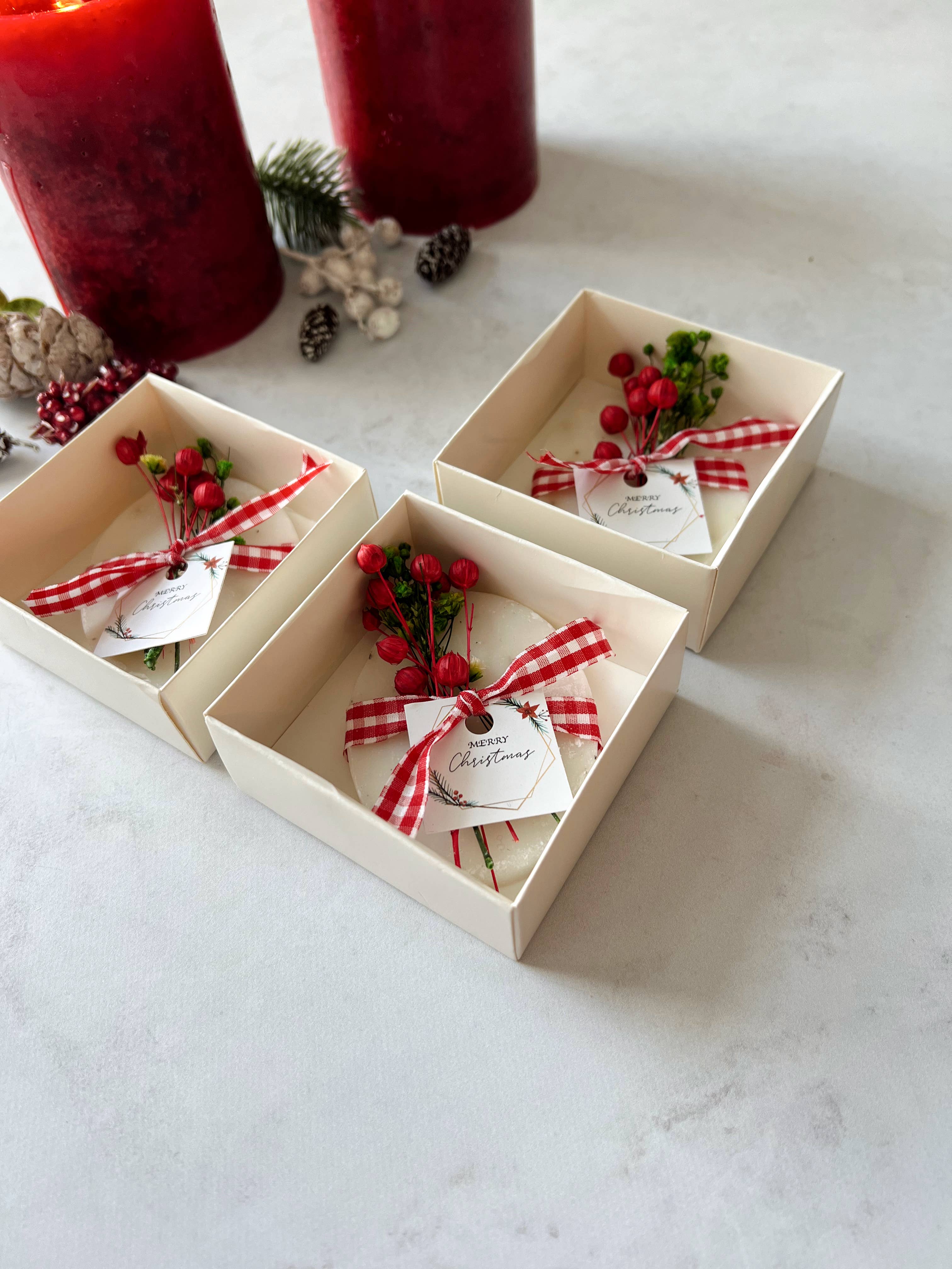 Uniq Favors - Vendita all'ingrosso Regalini per gli invitati - Sapone regalo natalizio, bomboniere personalizzate per gli ospiti7