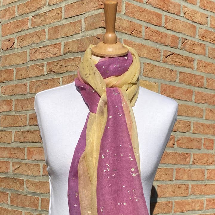 DIWALI PARIS - Wholesale Scarf - Women's - GALAXY SCARF - 90% WOOL / 10% SILK2
