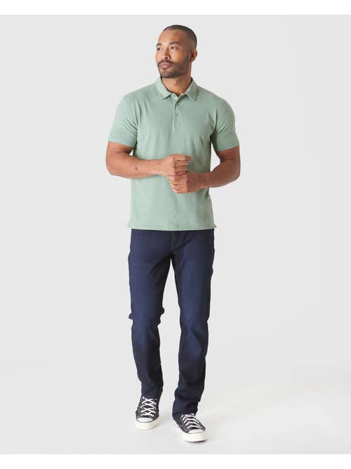 True Classic - Wholesale Polo - Men's - Short Sleeve Shirt | Polo | Heather Slate Green