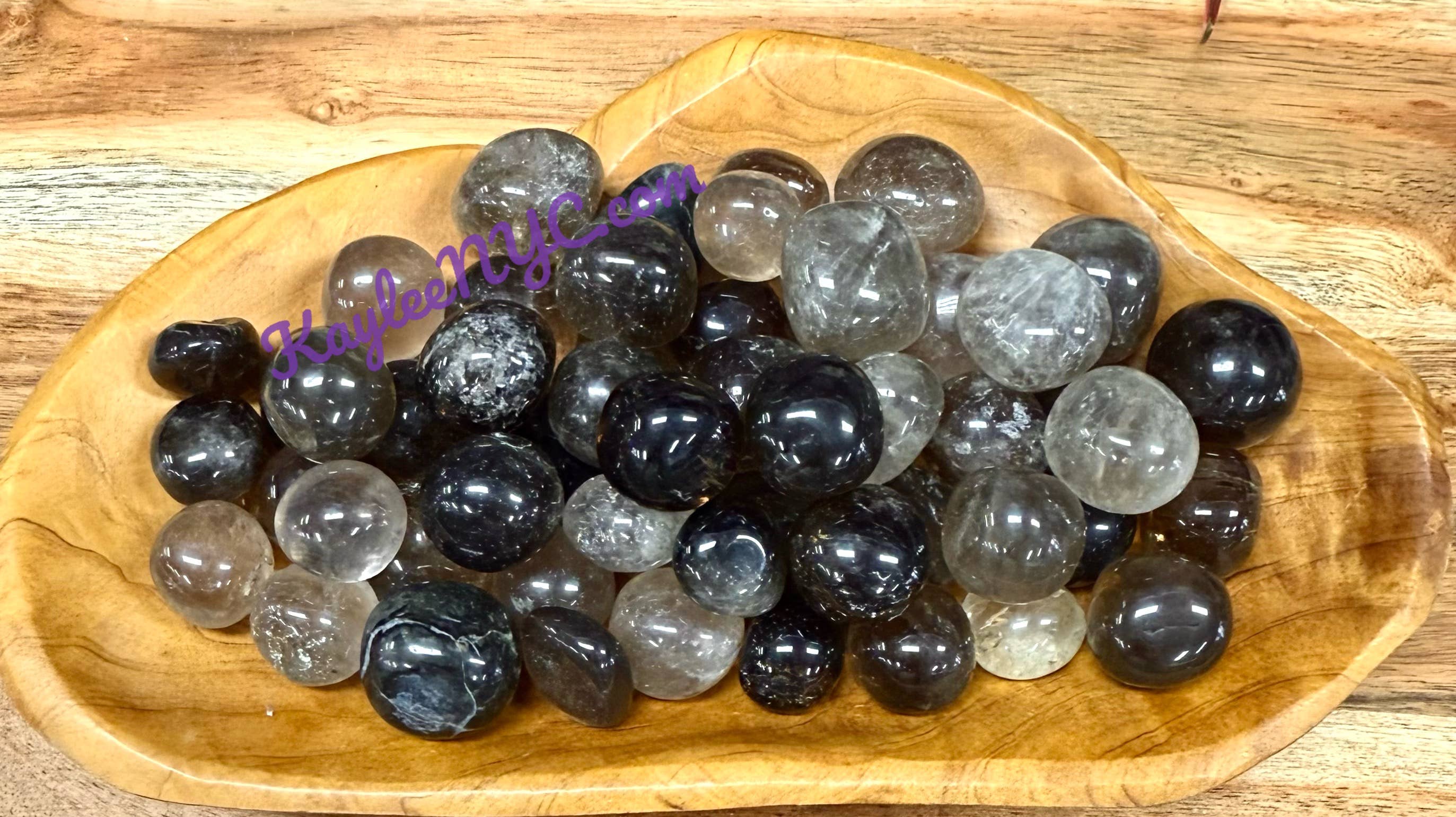 KayleeNYC - Wholesale Spiritual Stone/Crystal - 2 Lbs Natural Smoky Quartz Tumble Healing Energy4