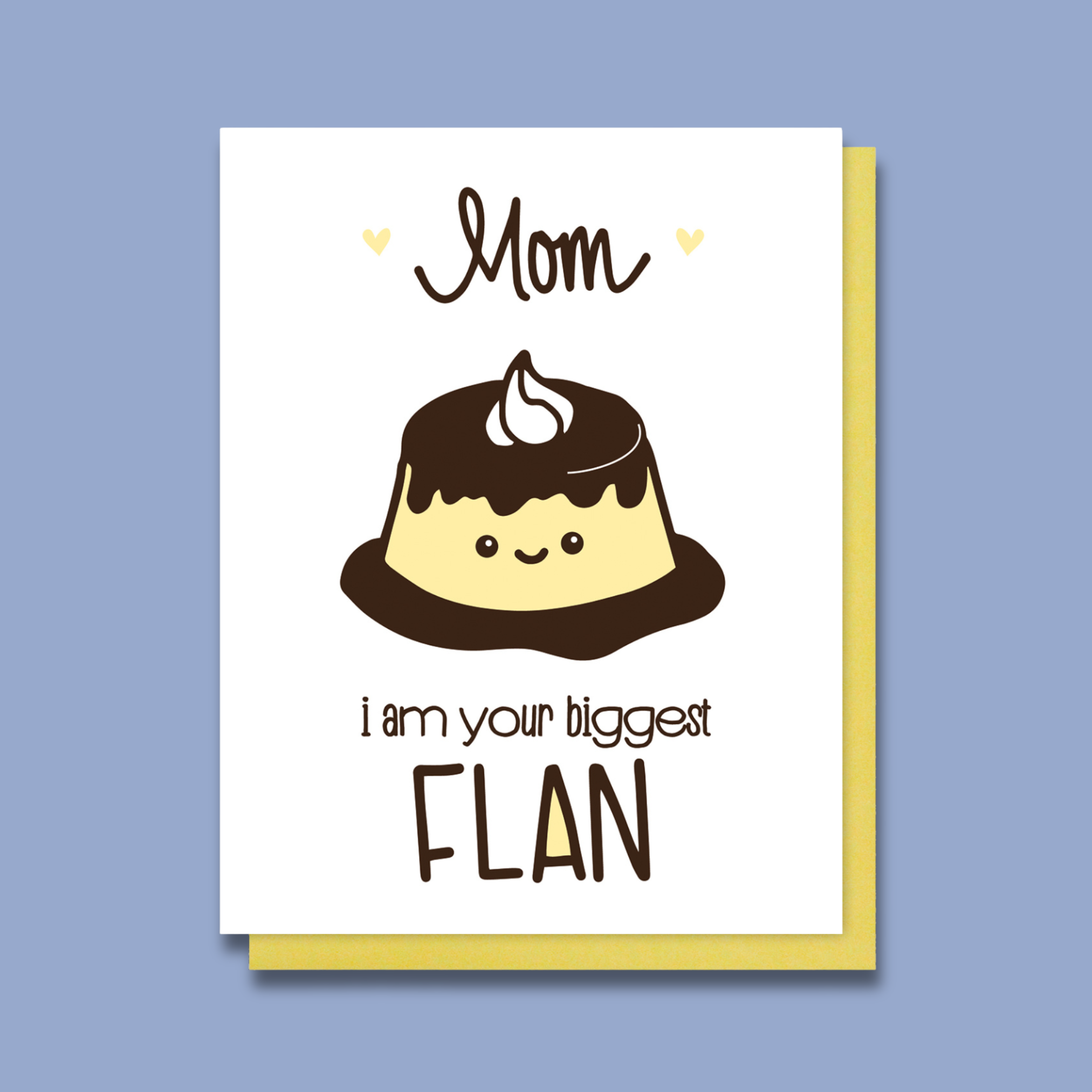 Kiss and Punch - Wholesale Mother's Day Card - Biggest Flan Mom Letterpress Card - Mother's Day - Spring2