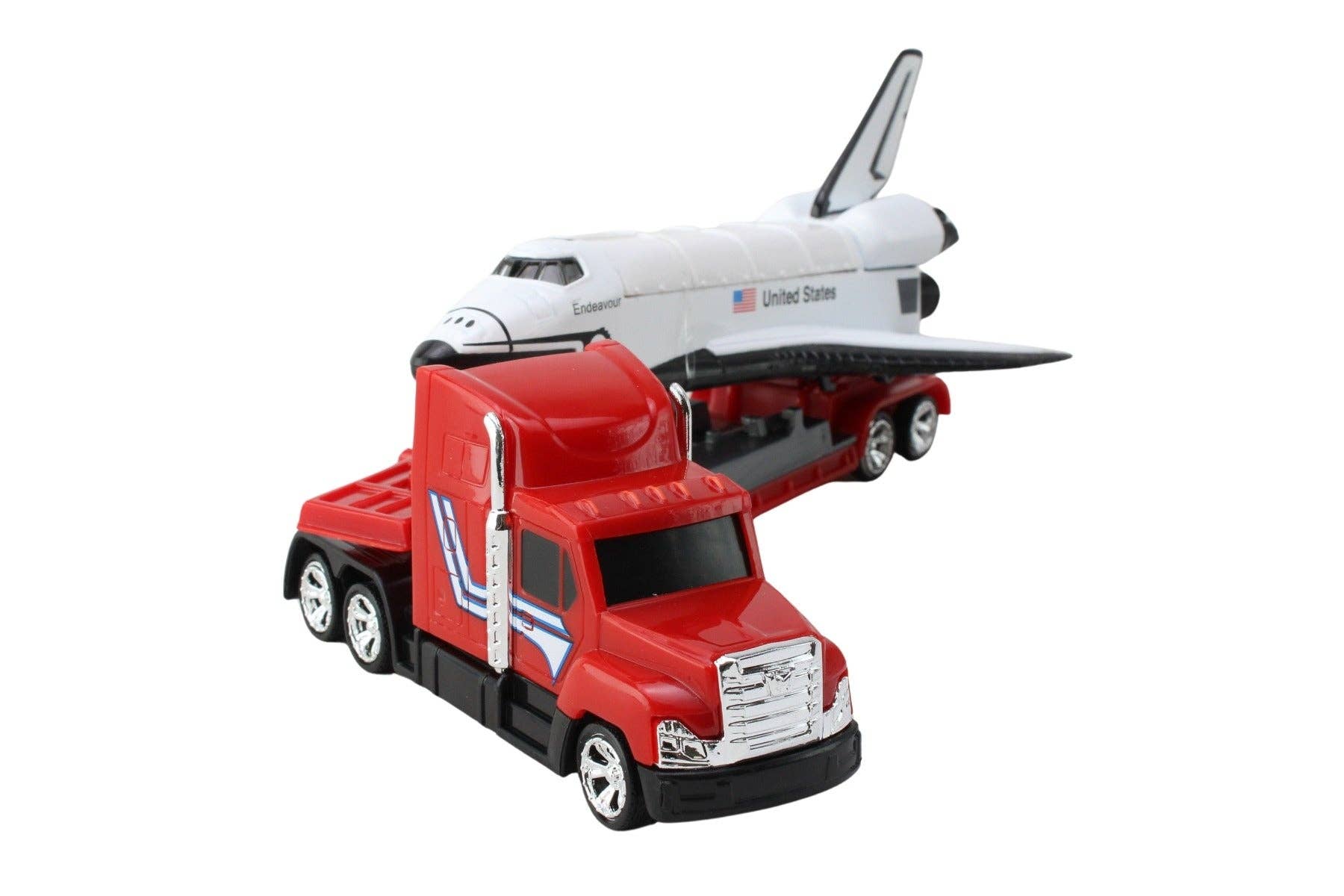 Daron Worldwide Trading - Wholesale Toy Car/Truck - Kids - SPACE ADVENTURE SPACE SHUTTLE TRANSPORTER TRUCK0