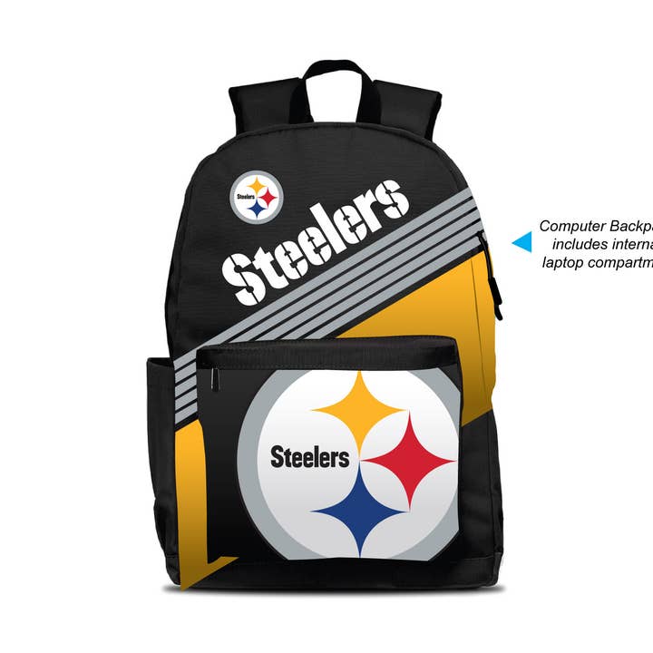 NFL Pittsburgh Steelers Ultimate Fan Backpack for wholesale by Mojo Licensing