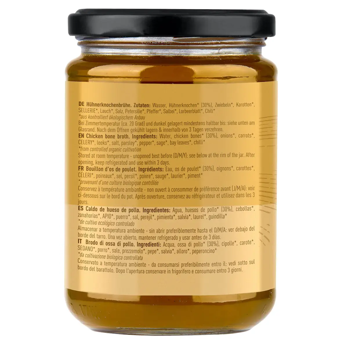 JARMINO - Wholesale Broth - Hühnerknochenbrühe (Bio) (350ml)2