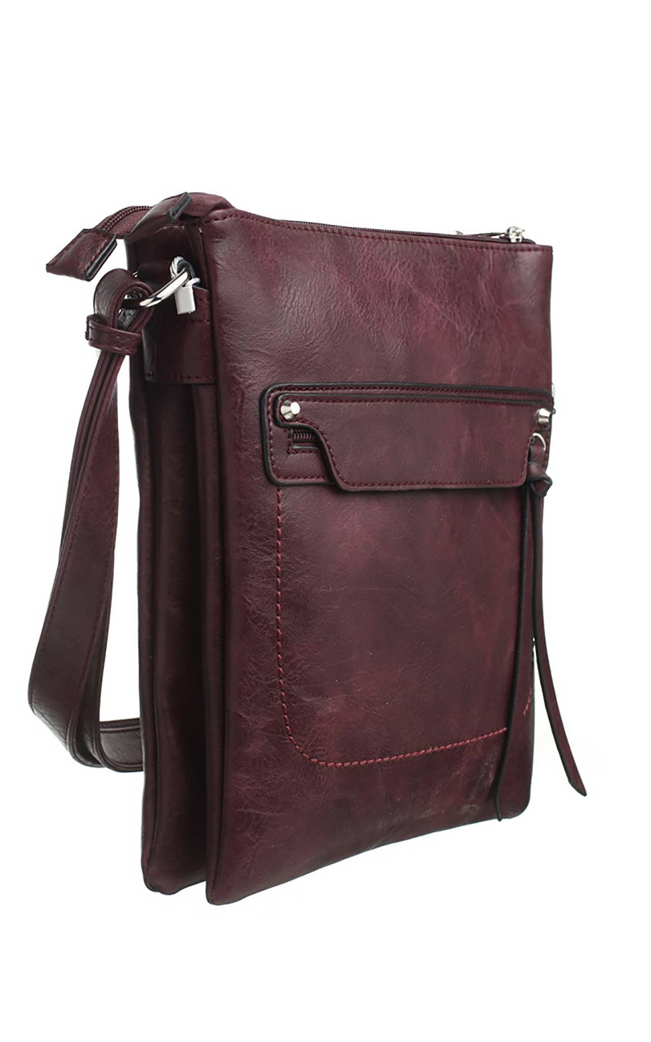 Bessie London - Vente Sac à bandoulière – femme - SAC À BANDOULIÈRE ZIPPÉ CLASSIQUE10