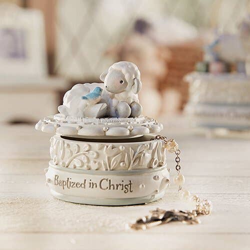Christian Brands Catholic - Wholesale Keepsake Box - Kids & Baby - Ag Baptism Keepsake Box