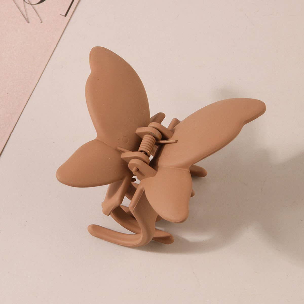 ACCITY - Wholesale Hair Clip - Women's - Matte Butterfly Hair Claw Clip – Strong & Stylish_CWAHA00874