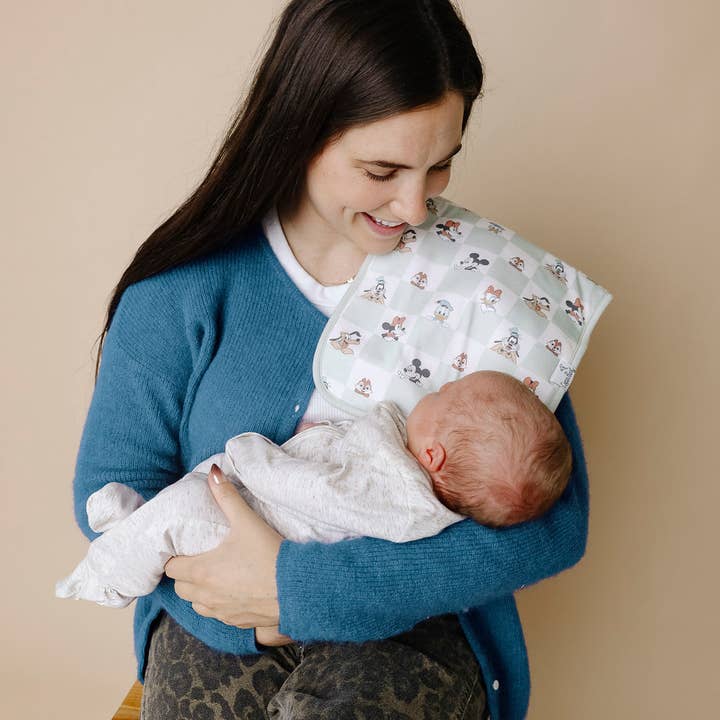 Copper Pearl - Wholesale Burp Cloth - Baby - Premium Burp Cloths - Mickey Mouse and Friends1