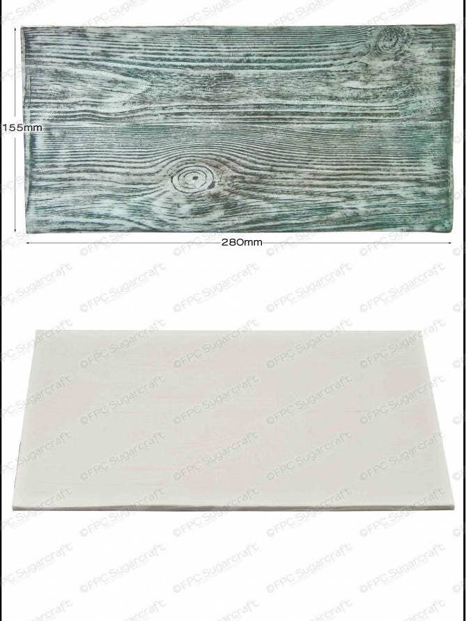 Moule en silicone pour bois - « Wood Grain Texture Mat » pour la vente par FPC Sugarcraft