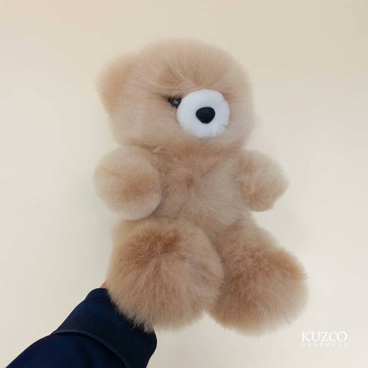 KuzcoHandmade - Wholesale Stuffed/Plush Toy - Kids & Baby - 12" Medium Alpaca Stuffed Animal - Handcrafted Teddy Bear