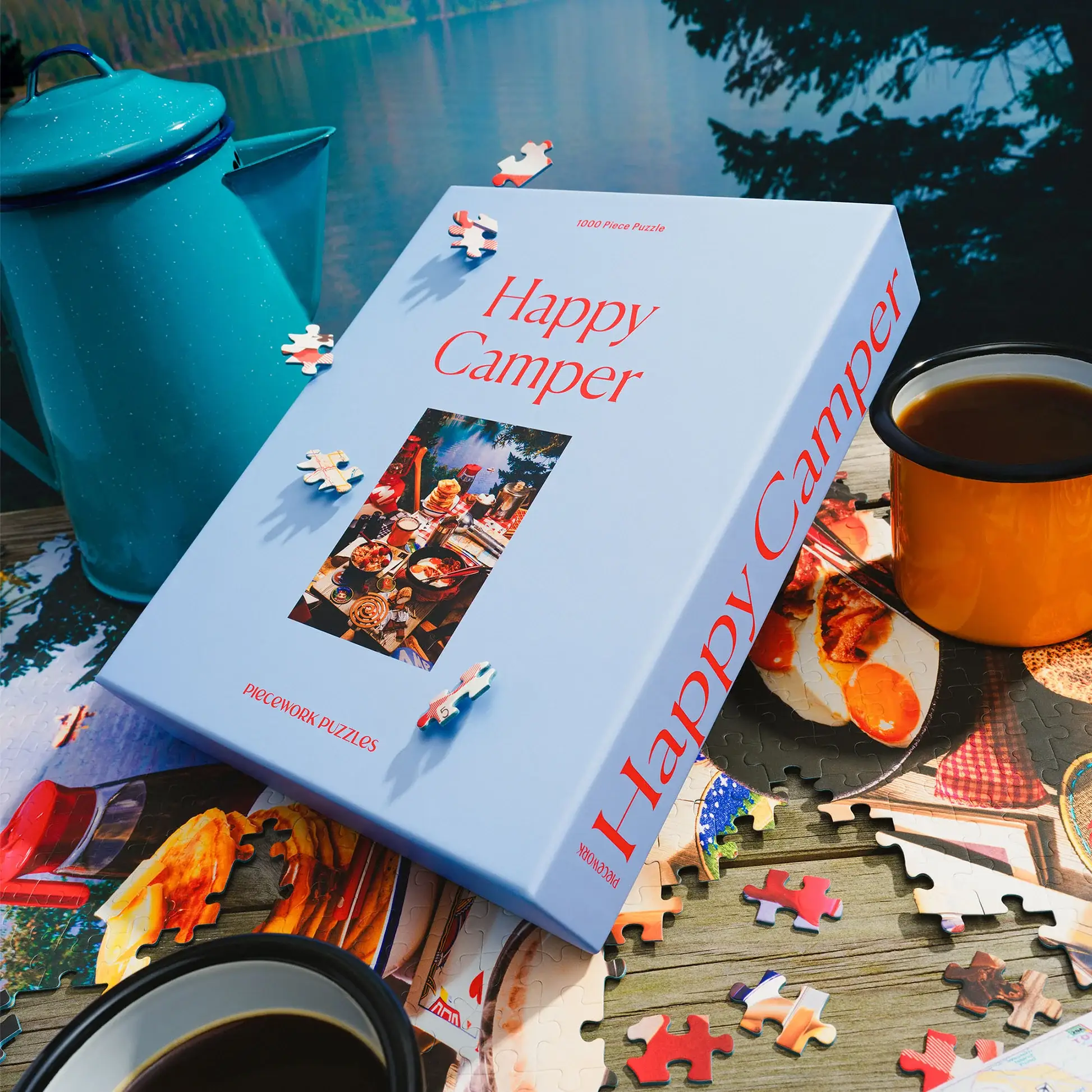 Piecework – wholesale Puzzle – Adult – ✨NEW✨Happy Camper - 1000 Piece Puzzle3