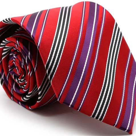 Ferrecci - Wholesale Necktie - Men's - Ferrecci - Men's Business Casual Necktie & Hanky Set - D14