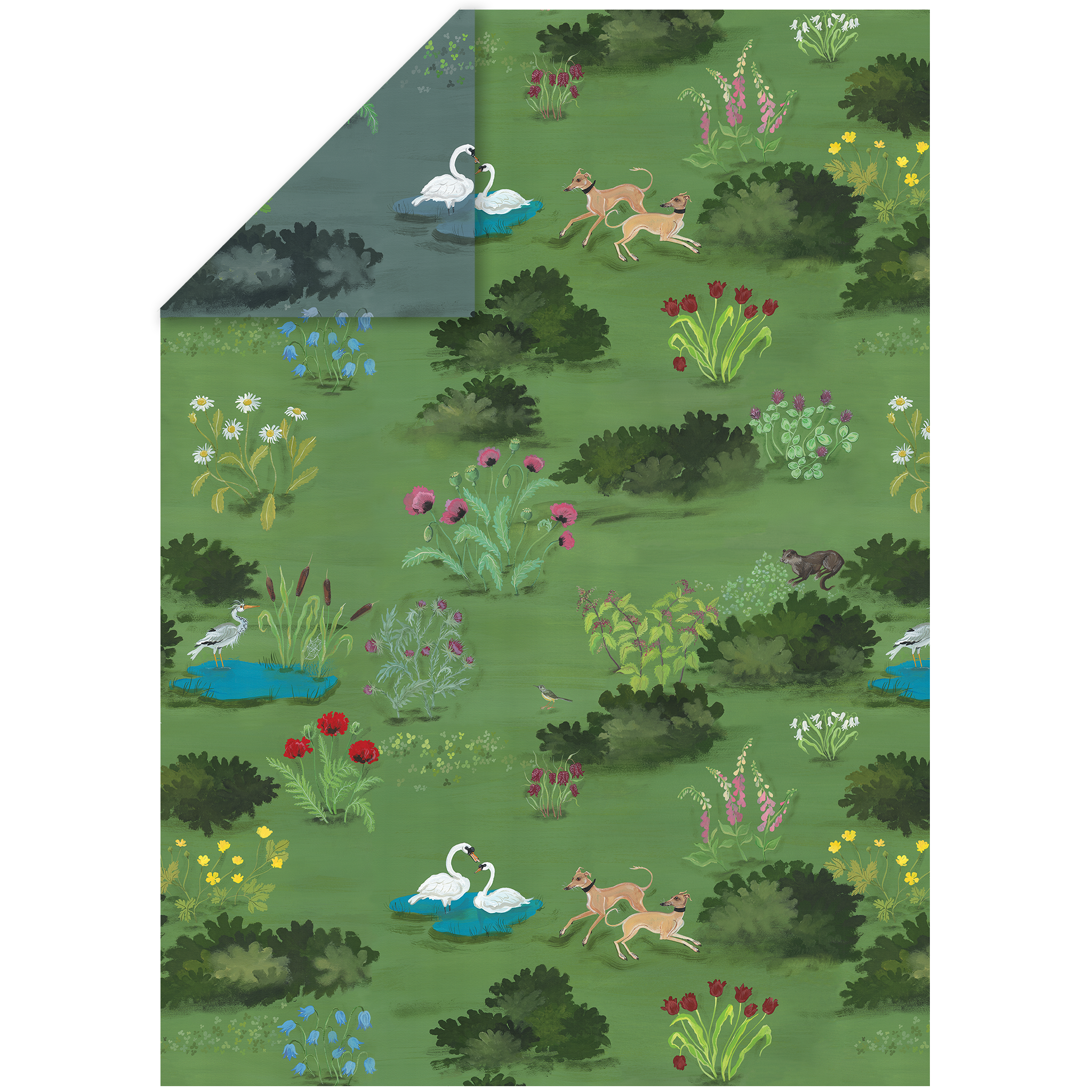 Art Angels – papel de embrulho por atacado – Bucólico1