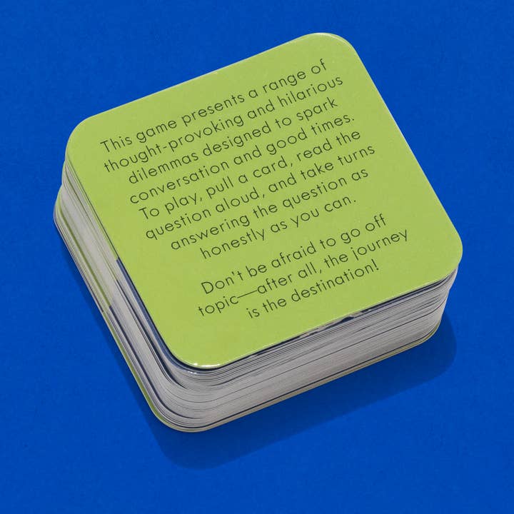 Chronicle Books - Wholesale Card Game - After Dinner Amusements: Which Would You Choose?4