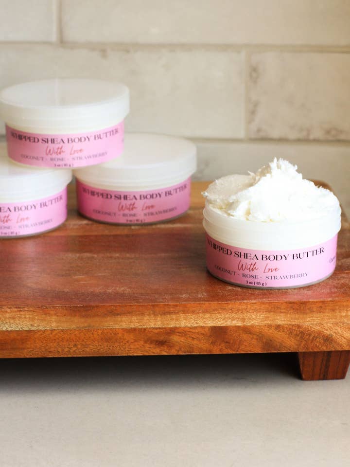 With Love Body Manteiga por atacado de Caron & Co Bath and Body