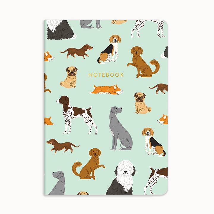 Dogs | Sewn Notebook for wholesale by Linden Paper Co.