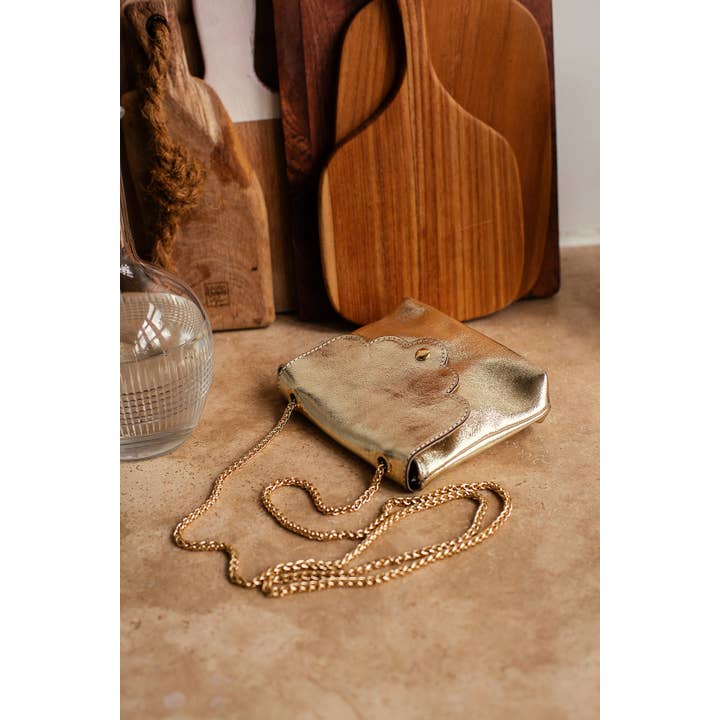 Cherry Paris - Wholesale Crossbody Bag - Women's - MINI PIA METAL Bag - 3973B
