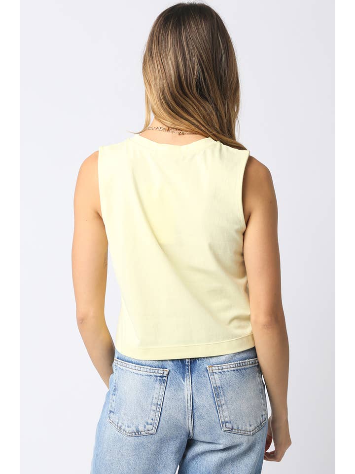 Olivaceous - Wholesale Knit Top - Women's - Lisa Sleeveless Rib Knit Top1