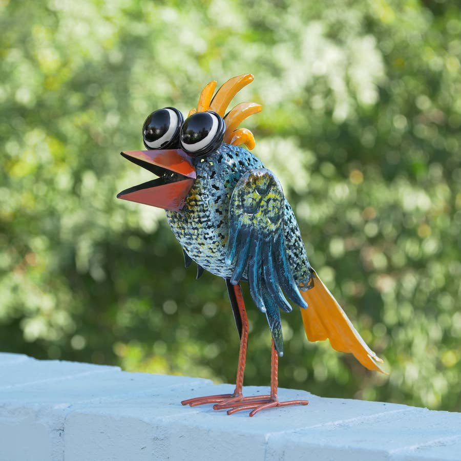 Wholesale metal garden ornaments bird Including Decor Garden Sculptures 
