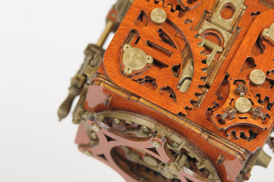 NKD Puzzle - Venta al por mayor Kit de manualidades - El famoso rompecabezas steampunk de boxeo en el kit « MECANIGMA »22