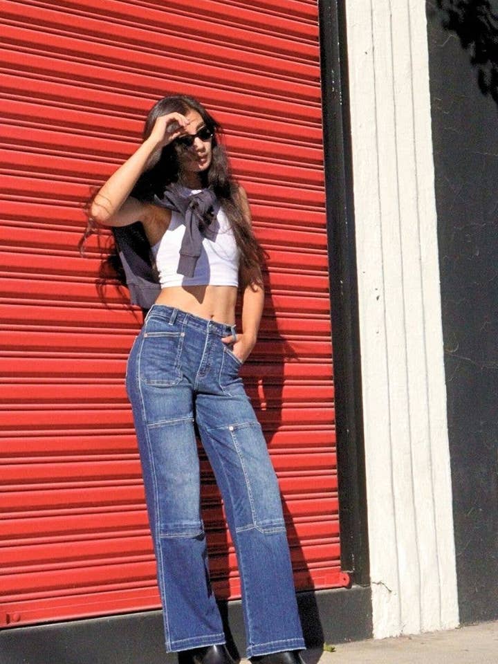 a.ell design – wholesale Jeans – Women’s – WIDE LEG POCKET JEANS10