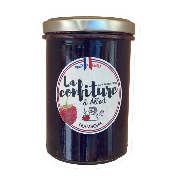 Raspberry jam for wholesale by La Confiture d'Albert