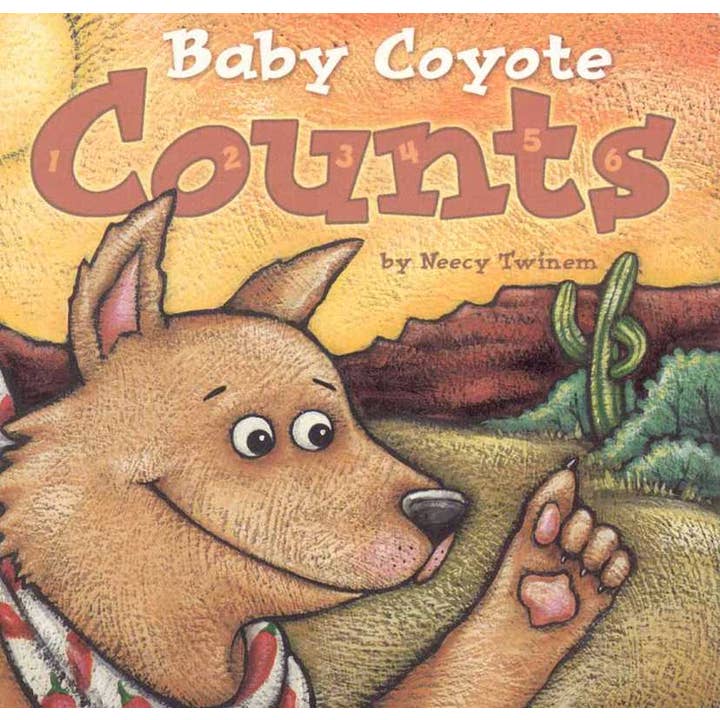 Simon & Schuster - Wholesale Baby & Toddler Book (0-2) - Baby Coyote Counts by Neecy Twinem