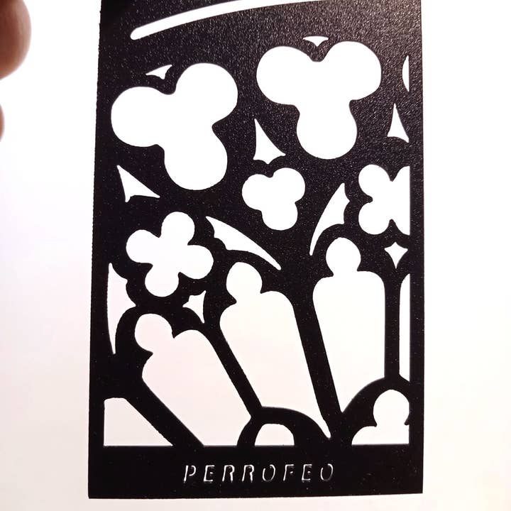 Perro Feo Workshop - Vendita all'ingrosso Segnalibro - Segnalibro intagliato al laser di Notre Dame4