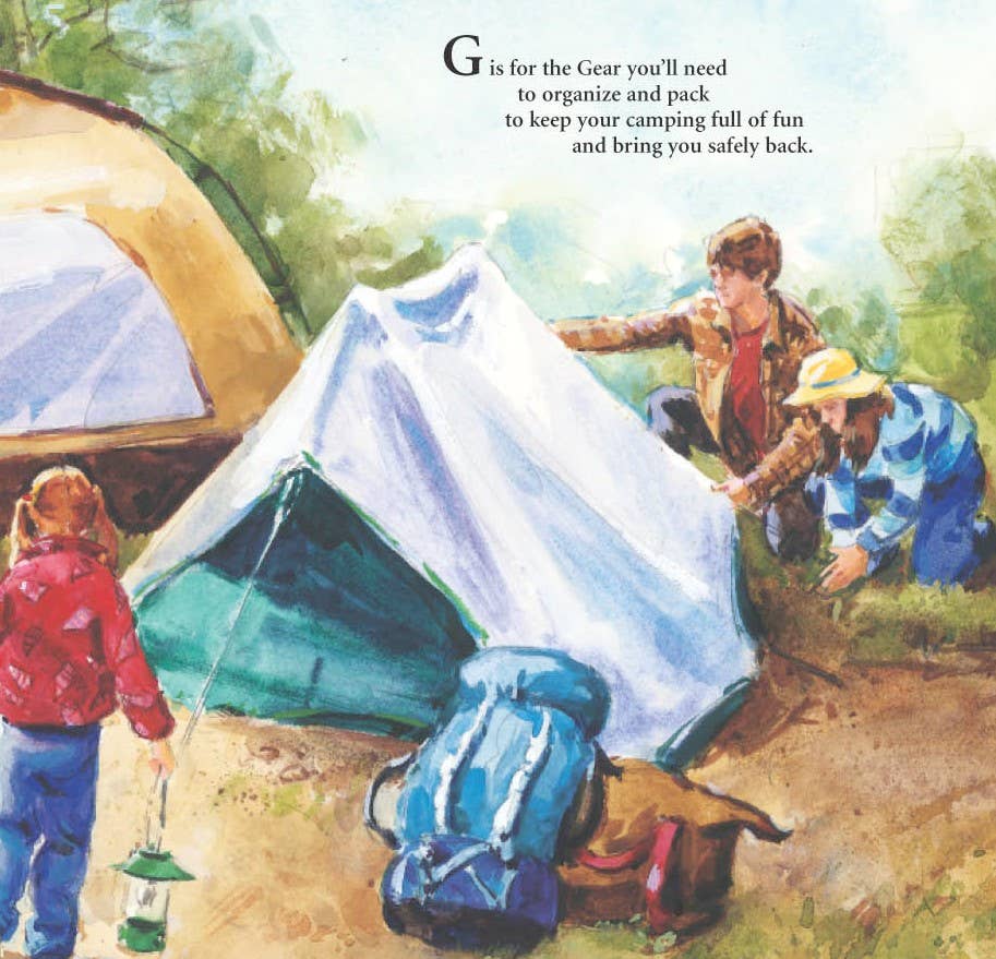 Sleeping Bear Press - Wholesale Book - Kids - S is for S'mores: A Camping Alphabet Picture Book2