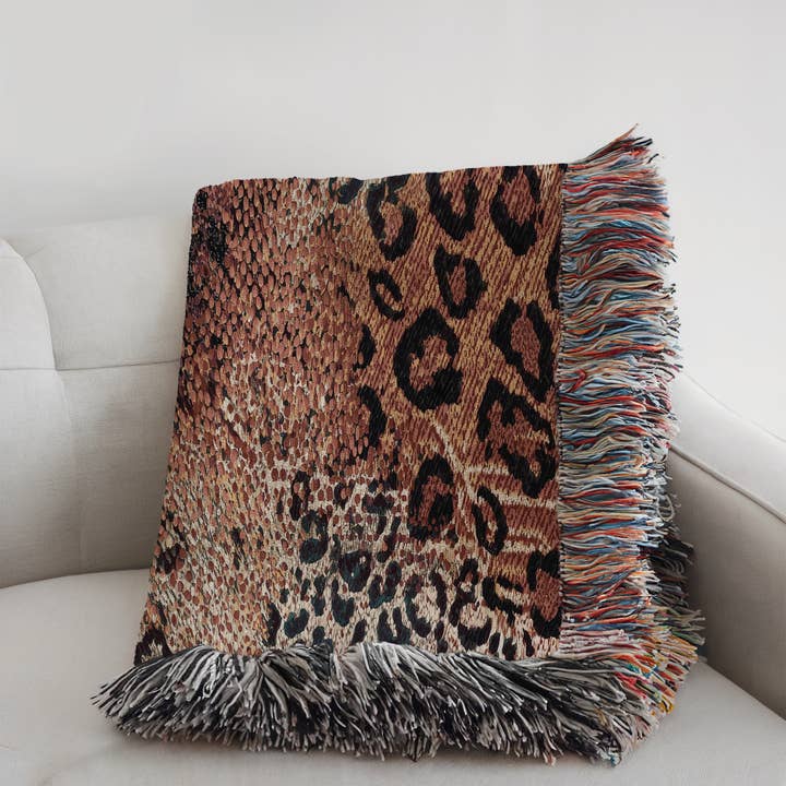 CasaIuliia - Wholesale Throw blanket - Exotic Leopard Print Throw Blanket – Safari Style Home Decor4