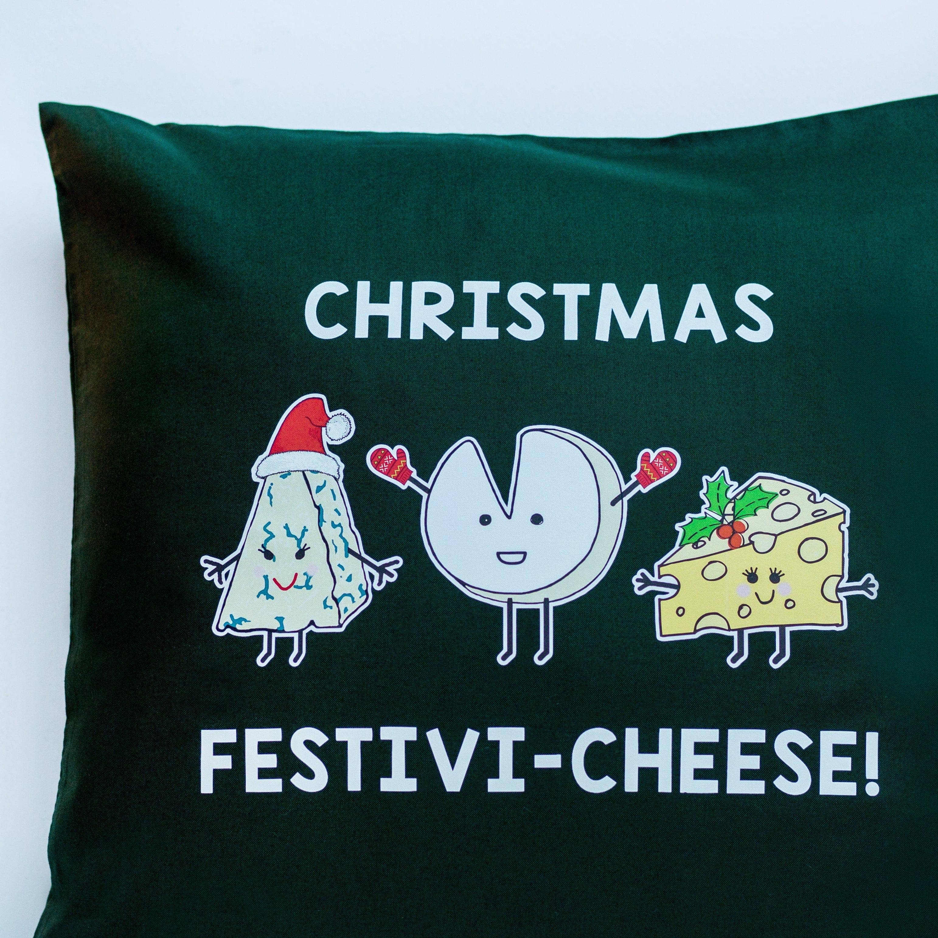 Of Life & Lemons - Wholesale Throw/Decorative Pillow - Funny Cheese Christmas Cushion4
