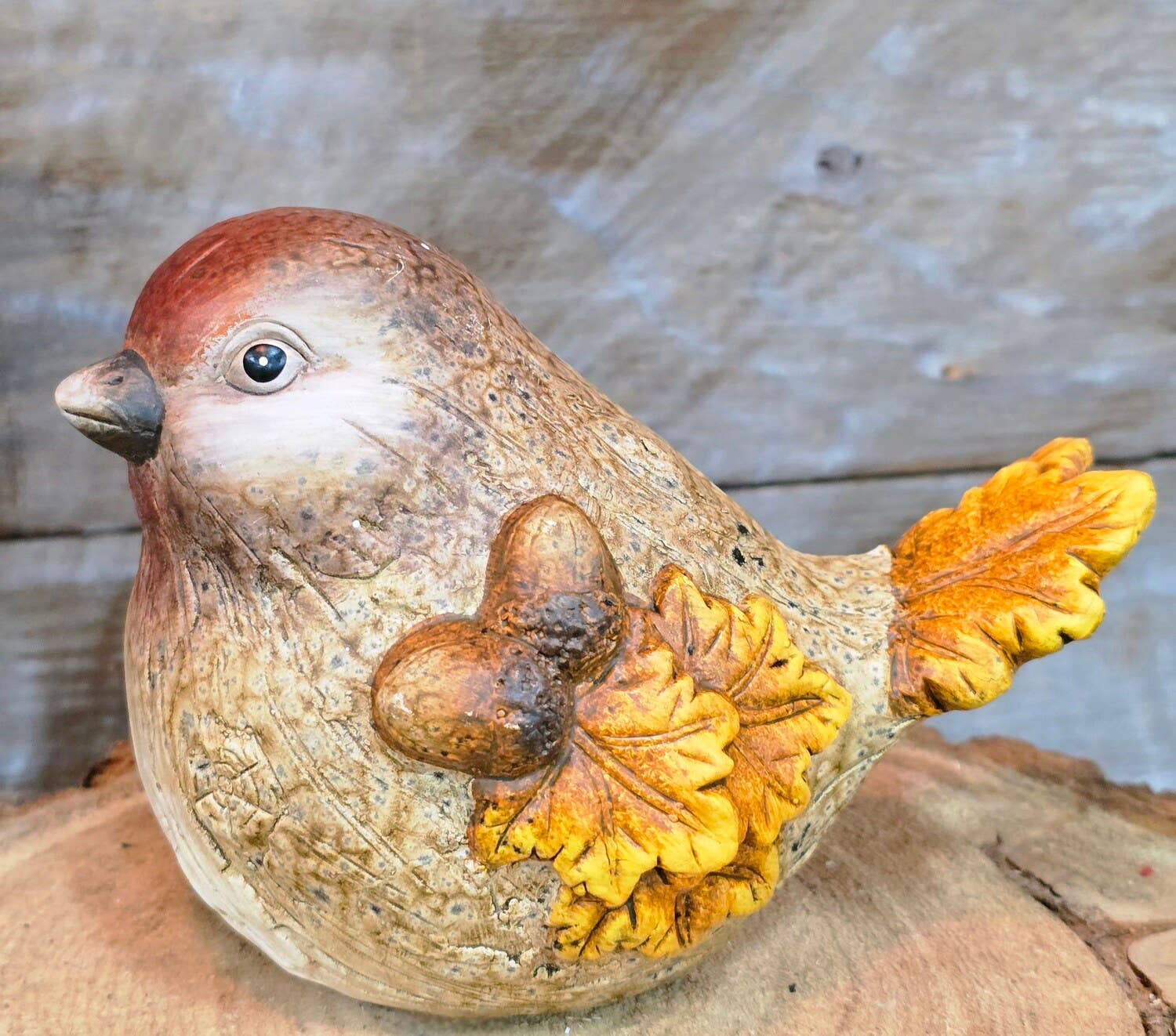 Wholesale Home Decor - Wholesale Decorative Tabletop Object - Tweet Bird 5x3.5x5in0