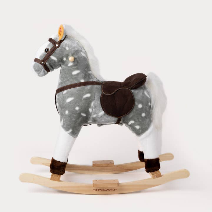 Teddykompaniet - Wholesale Stuffed/Plush Toy - Kids & Baby - Pricken, Rocking Horse, With 2 Sounds1