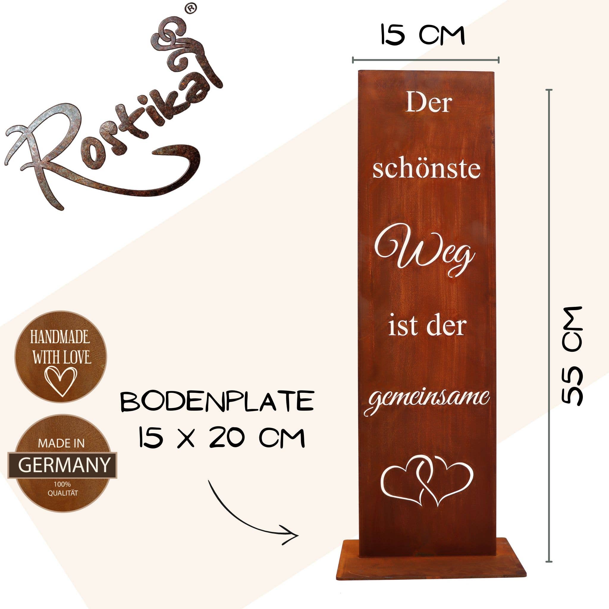 Rostikal – wholesale Sign – The most beautiful way is the joint wedding decoration sign1