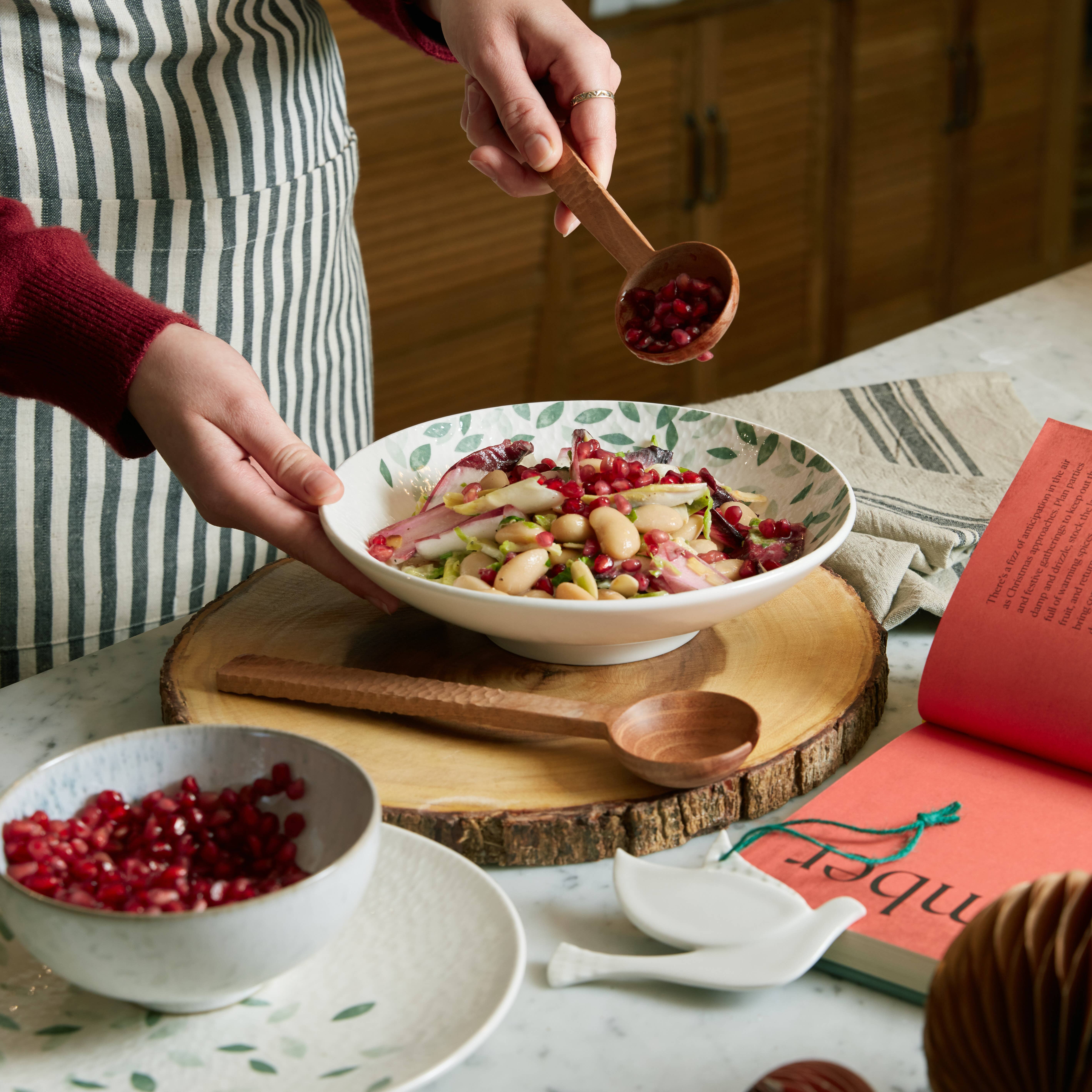Denby - Vente Bol - Bol à pâtes sculpté déco Greenhouse - Arrêté6