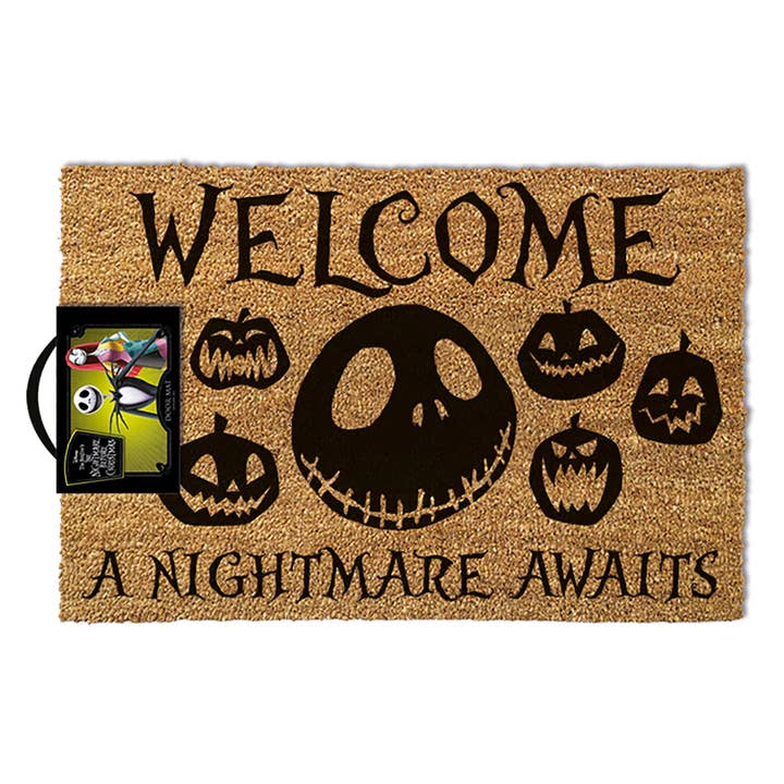 Pyramid International - Wholesale Door Mat - NIGHTMARE BEFORE CHRISTMAS (A NIGHTMARE AWAITS) DOORMAT